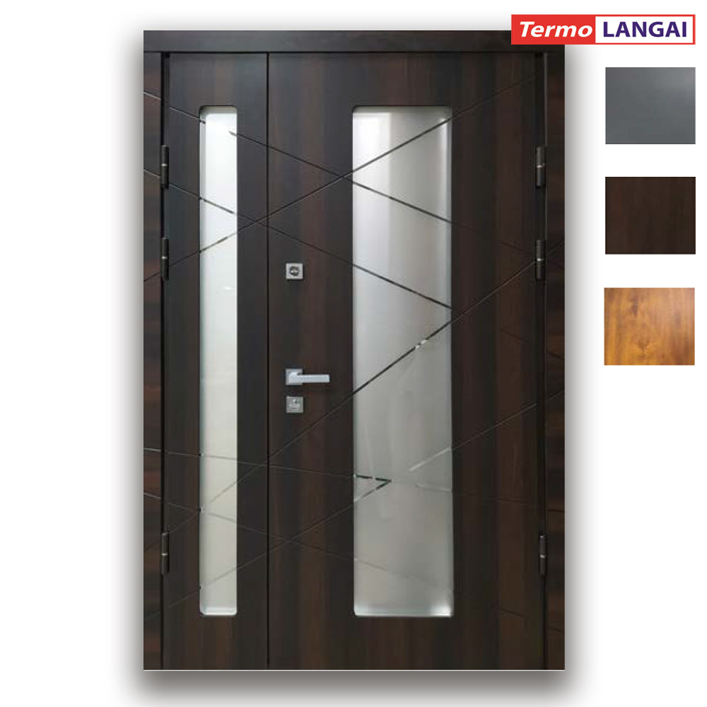 Šarvuotos lauko durys Thermo Steel 22-81 HPL