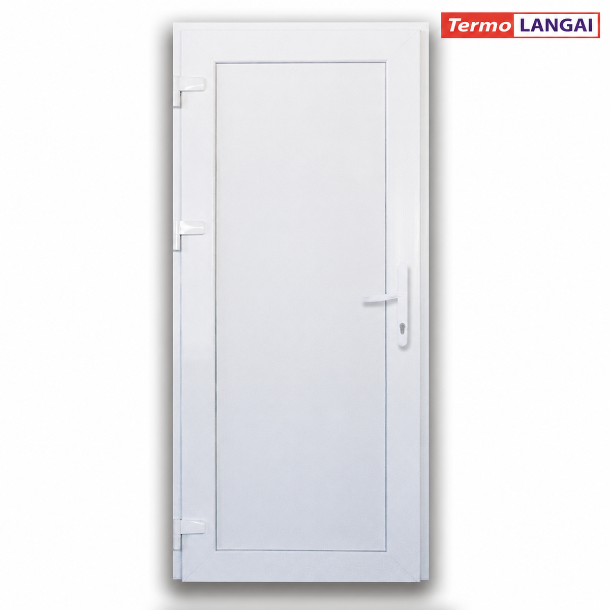PVC baltos durys iš sandėlio – užpildas