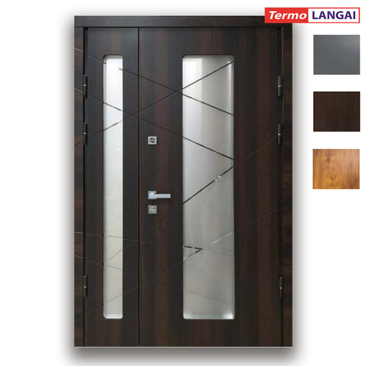 Šarvuotos lauko durys Thermo Steel 22-81 HPL