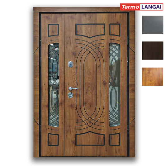 Šarvuotos lauko durys Thermo Steel 22-80 HPL