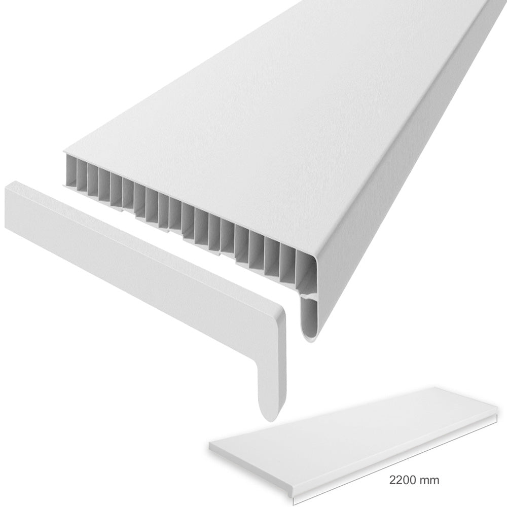 White PVC Window Sill – 2200 mm